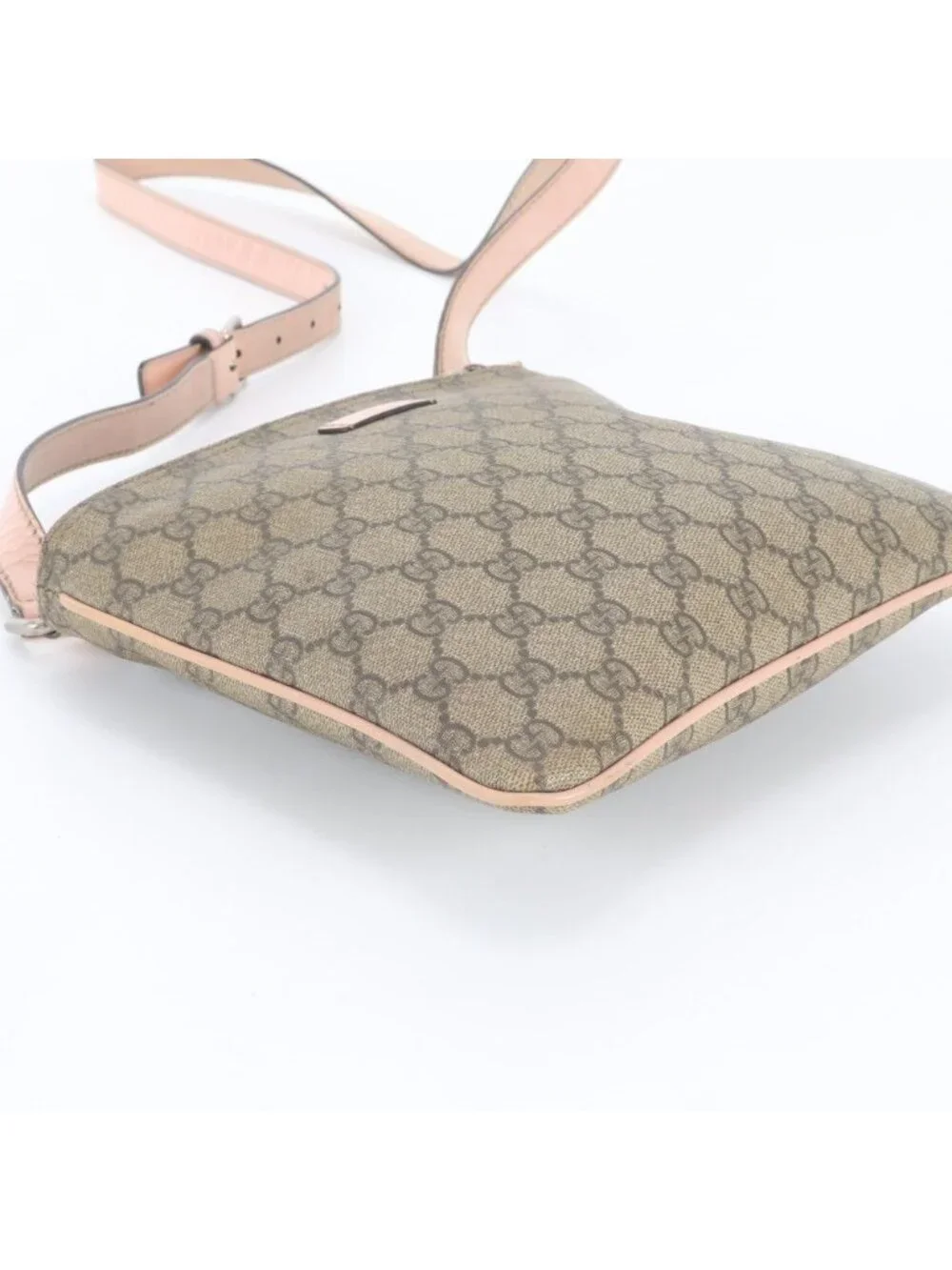 Gucci GG Supreme Leather Shoulder Bag Crossbody Hand